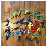 Lot of Mixed Dinosaur Toys