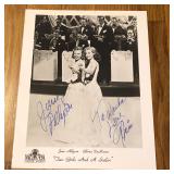 Autographed June Allyson Gloria DeHaven Photo