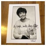 Autographed Lilias Publicity Promo Photo