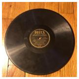 Decca Records 10" Louis Armstrong Record