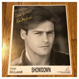 Autographed Ken McLeod Promo Publicity Photo