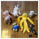 Lot of Mixed Plush Stuffed Animals