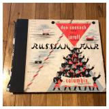 Columbia Records 12" Don Cossack Record Set