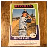 Topps Jumbo Rookie Baseball Card #3 George Brett