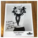 Autographed Angie Dickinson Promo Publicity Photo