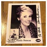 Autographed Sandy Duncan Promo Publicity Photo