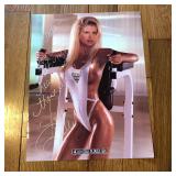 Autographed Kelly Cook Player Girl Promo Photo Ad