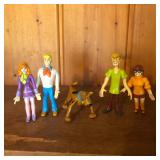 Lot of Mixed Scooby Doo Action Figure Toys