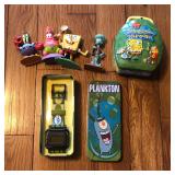 Lot of Mixed SpongeBob Squarepants Toys & Watch