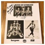 Autographed Buns of Steel Platinum Team Photo