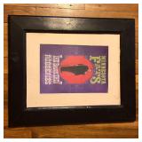 Framed Minnesota Fats Billiards Book Cover Art