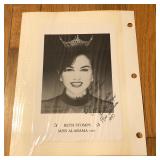 Autographed Beth Stomps Miss Alabama Photo