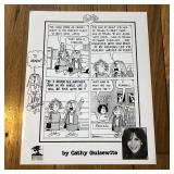 Autographed Cathy Guisewite Comic Publicity Photo