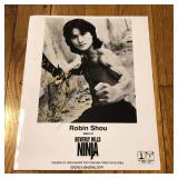 Autographed Robin Shou Promo Publicity Photo