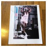 Autographed Curly Top Printed Paper Photo