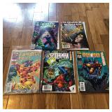 Lot of 5 Mixed Comic Books