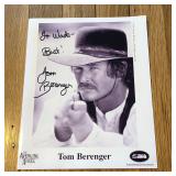 Autographed Tom Berenger Promo Publicity Photo