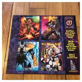 1993 Creators Universe Uncut Promo Comic Cards