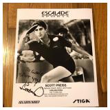 Autographed Scott Preiss Promo Publicity Photo