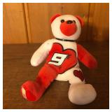 NASCAR Team Beans #9 Beanie Baby Bear Toy