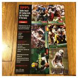 1995 Skybox Impact NFL Uncut Promo Trading Cards