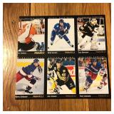 1993 Pinnacle NHL Uncut Promo Trading Cards