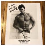 Autographed Steven Vincent Leigh Publicity Photo