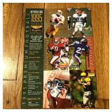 1995 Skybox Premium Uncut Promo NFL Trading Cards