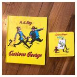 (2) Curious George Childrens Books