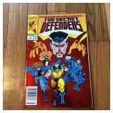 Marvel 1993 Secret Defenders Foil Cover Comic #1