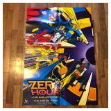 1994 DC Comics Zero Hour Promo Poster