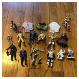 Lot of Mixed Star Wars Action Figure Toys