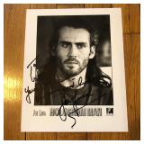 Autographed Joe Lara Hologram Man Publicity Photo