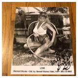 Autographed Lori / Mermaid Movies Publicity Photo