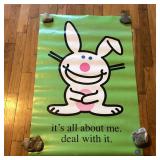 It's Happy Bunny Poster
