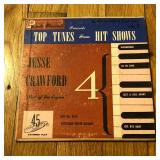 Parade Records Jesse Crawford 45 Record & Cover