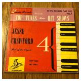 Parade Records Jesse Crawford 45 Record & Cover