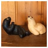 Lot of 2 Seal Wax Candles