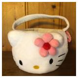 Hello Kitty Plush Stuffed Basket