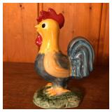 Ceramic Rooster Figure / Measuring Spoon Holder