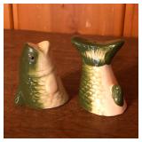 Fish Head & Tail Salt & Pepper Shakers