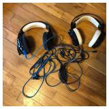 Lot of 2 Gaming Headsets - Untested