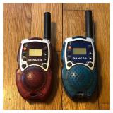 2 Untested Ranger Walkie Talkies