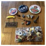 Mixed Lot of Pins & Russian Soviet Pins