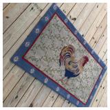 Hand Hooked Rooster Rug