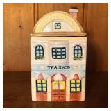 Tea Shop Cookie Jar