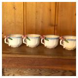 Set of 4 Tea Cups