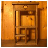 Wooden Wall Mount Display Shelf