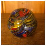 Murano Glass Swirl Paperweight