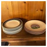 Lot of 11 Serving Plates